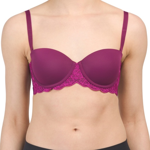 New Maidenform Convertible Strapless Push Up Bra 38C - Picture 4 of 11